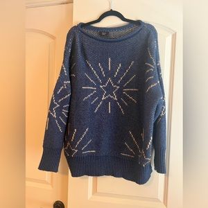 Vici Oversized Star Sweater